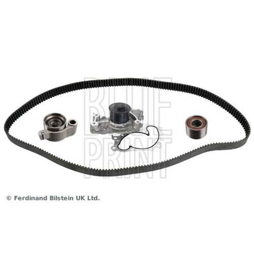 Blue print timing belt water - blue,
